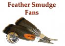 Feather Smudge Fans